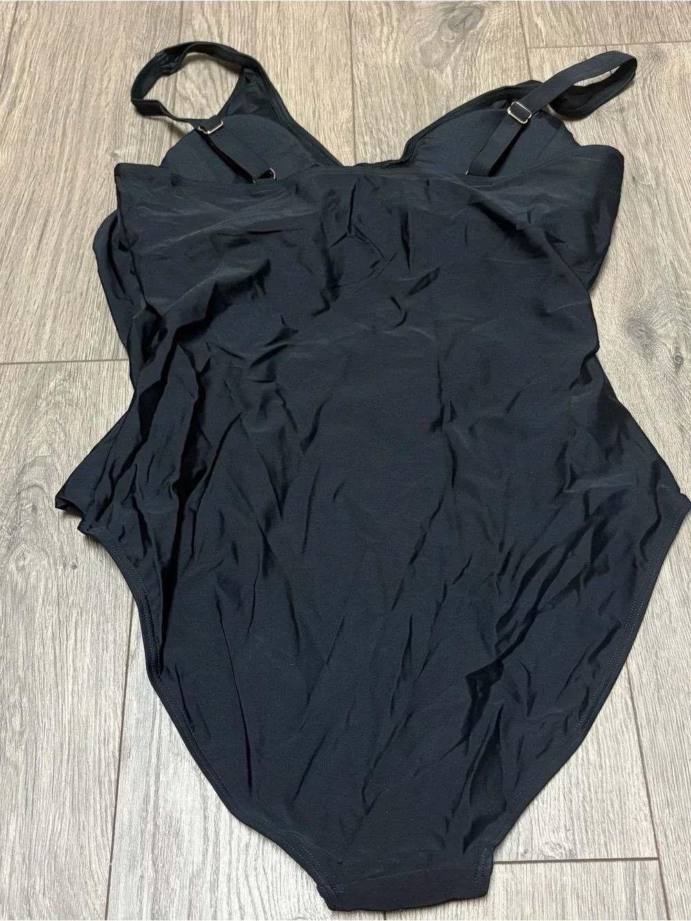 Black one piece swimsuit xl